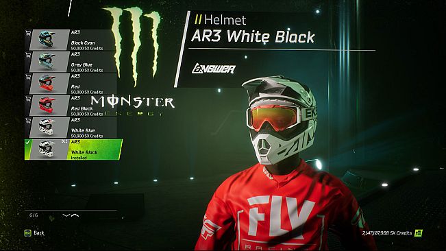 Monster Energy Supercross - Redfire Custom Rider Pack