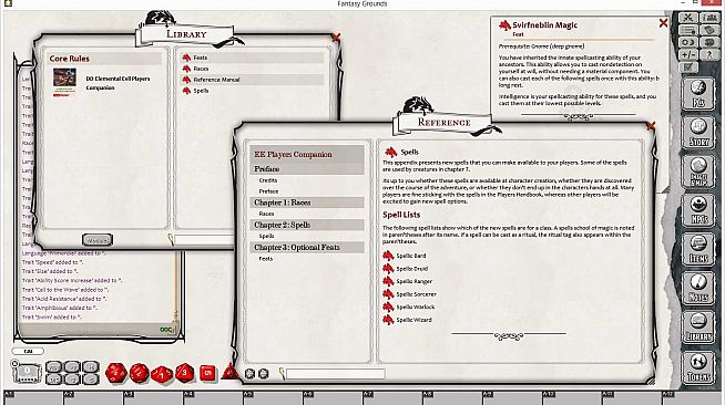 Fantasy Grounds - D&D Elemental Evil Player's Companion