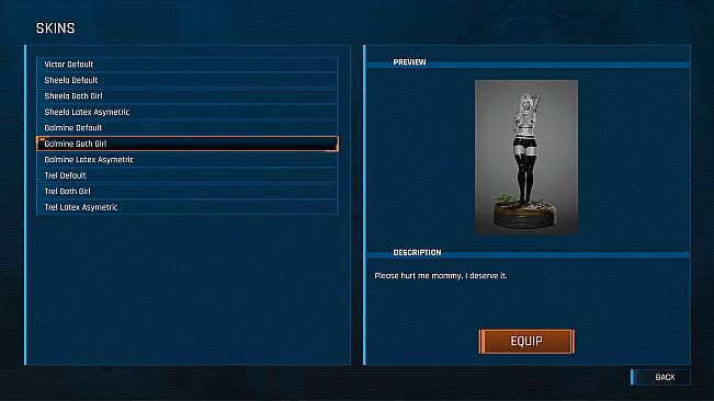 Goth Mommy Skins Pack