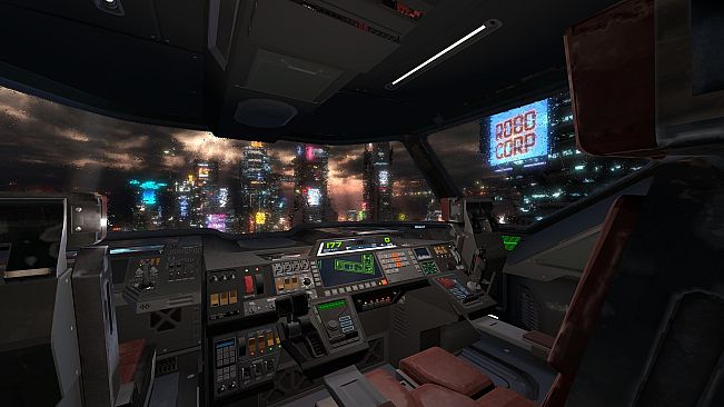 Cyber Car - Bridge Sci-Fi Fighter