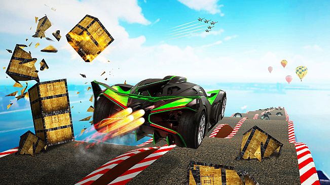 Hyper Cars Ramp Crash