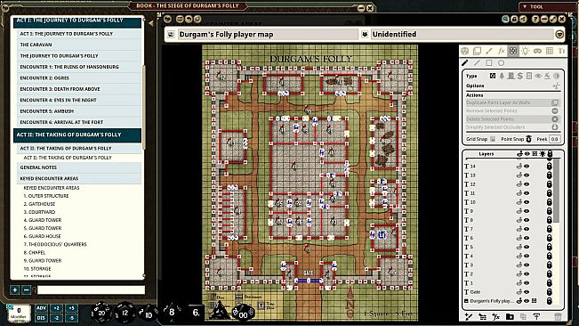Fantasy Grounds - The Siege of Durgam's Folly (5e)