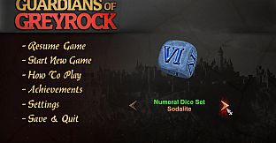 Guardians of Greyrock - Dice Pack: Numeral Set