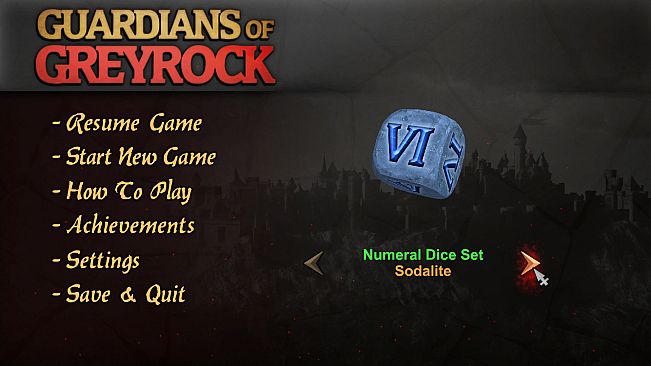 Guardians of Greyrock - Dice Pack: Numeral Set
