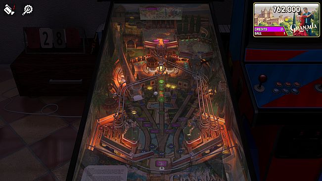 Zaccaria Pinball - Granada Deluxe Pinball Table