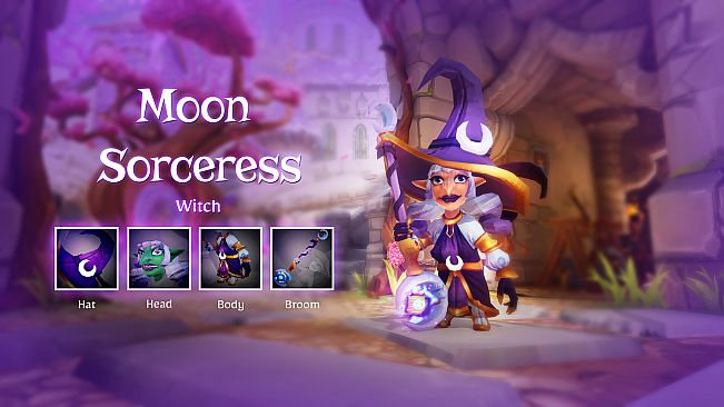 Witch It - Moon Sorceress Skin Pack