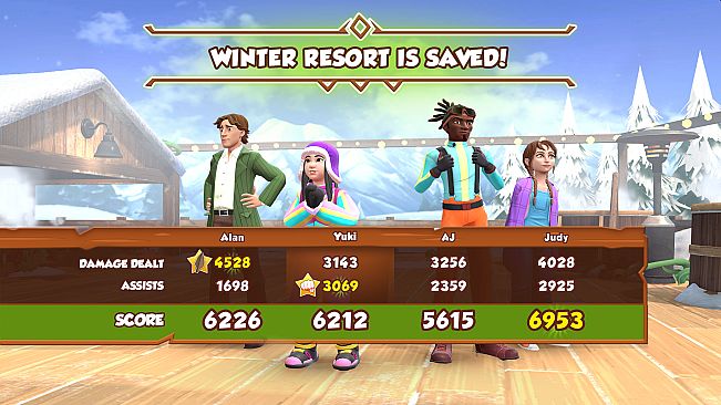 JUMANJI: The Curse Returns - Winter Resort