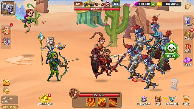 Firestone – Idle Clicker Online RPG