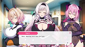 My oshi vtuber jumped through the screen and now we're living together: Chill and vibey beast girl game streamer