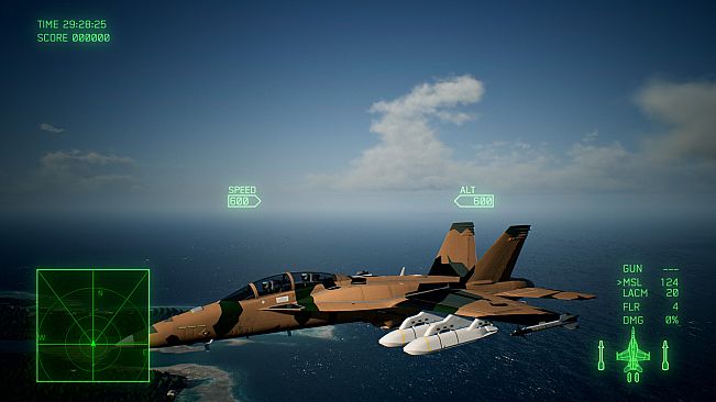ACE COMBAT7: SKIES UNKNOWN - F/A-18F Super Hornet Block III Set
