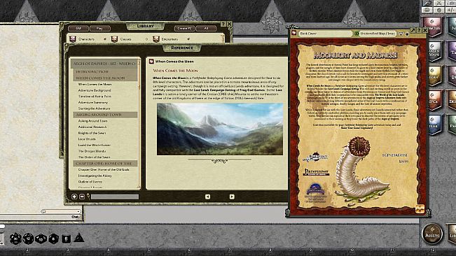 Fantasy Grounds - Aegis of Empires 3: When Comes the Moon (PFRPG)