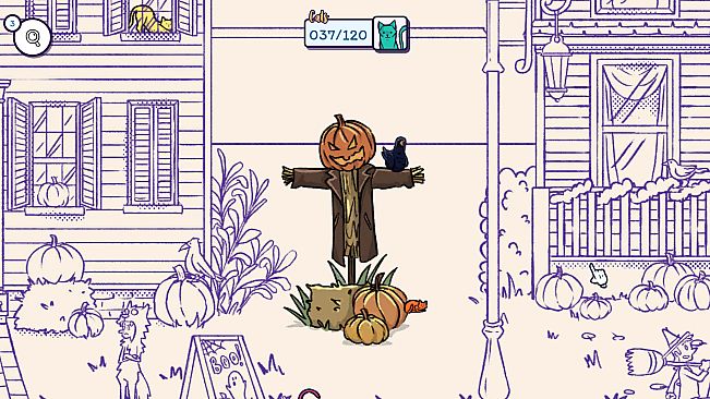 Hidden Cats in Spooky Town