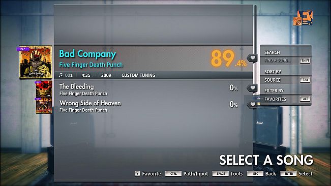 Rocksmith 2014 Edition – Remastered – Five Finger Death Punch - “Bad Company”