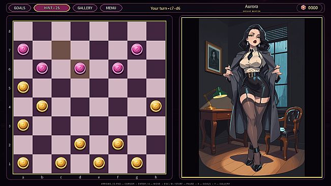 Waifu Strip Duel: Hentai Checkers