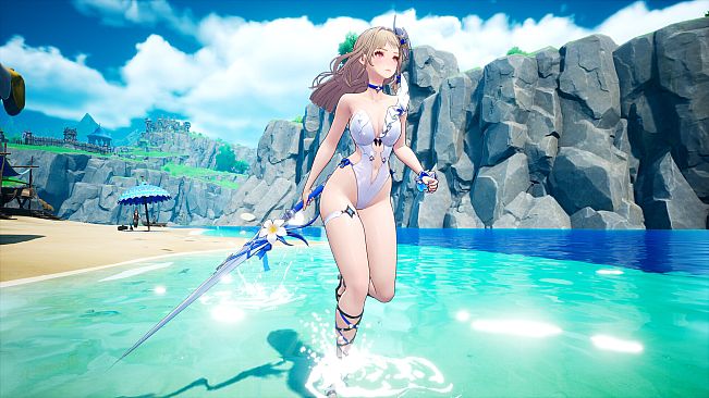 DragonSword : Awakening - Costume : White Flower of the Blue Waves