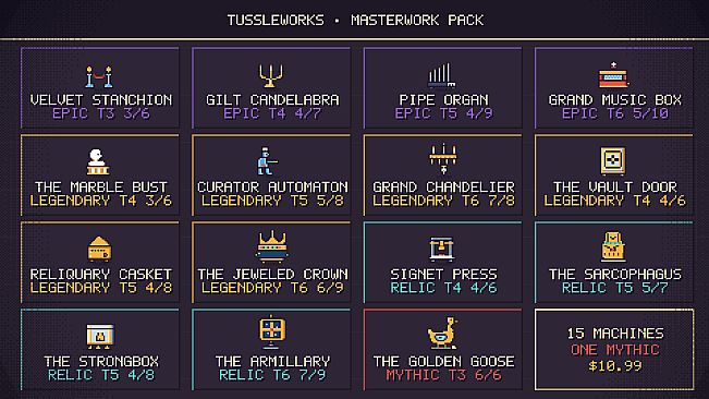 TUSSLE WORKS - Masterwork Pack