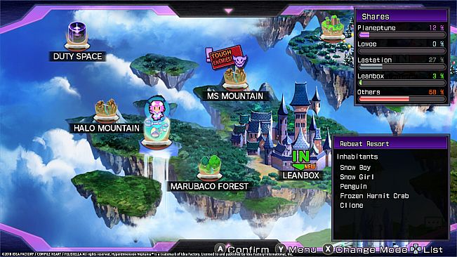 Hyperdimension Neptunia Re;Birth1 - Pain Terrain