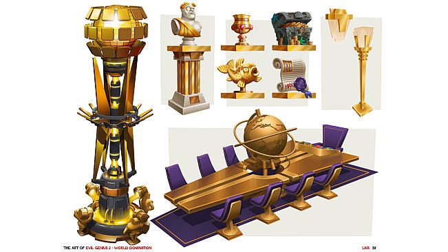 Evil Genius 2: Digital Art Book