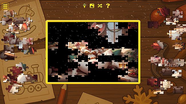 Furry Christmas Temptation – Naughty Jigsaw