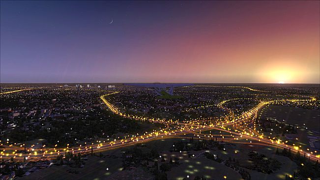 FSX Steam Edition: Night Environment Benelux Add-On