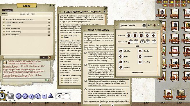 Fantasy Grounds - Kith'takharos Simple Scenario Bundle (Savage Worlds)