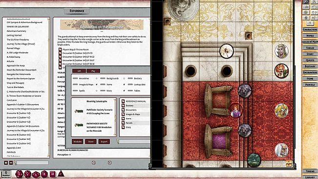 Fantasy Grounds - Pathfinder 2 RPG - Society Scenario #1-08: Revolution on the Riverside