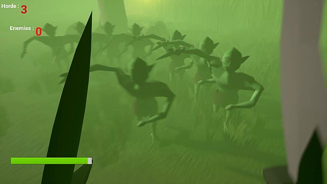 Defend the village from goblins