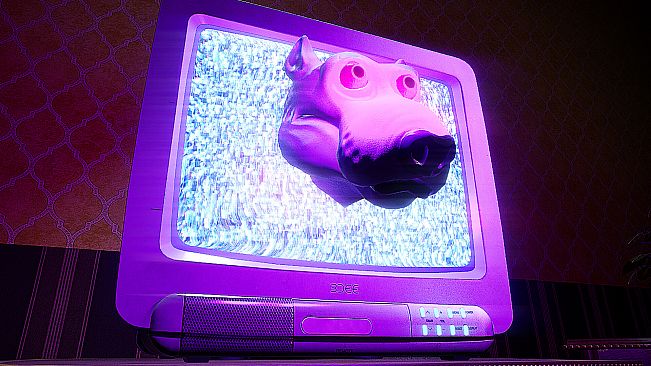 Pepper the Giant Purple Dog