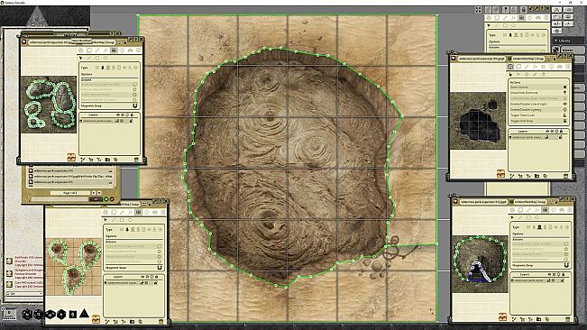 Fantasy Grounds - Pathfinder RPG - Flip-Tiles - Wilderness Perils Expansion