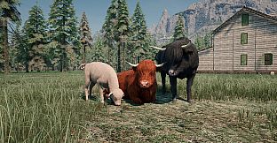 Ranch Simulator: Highland Cows Pack - Build, Farm, Hunt
