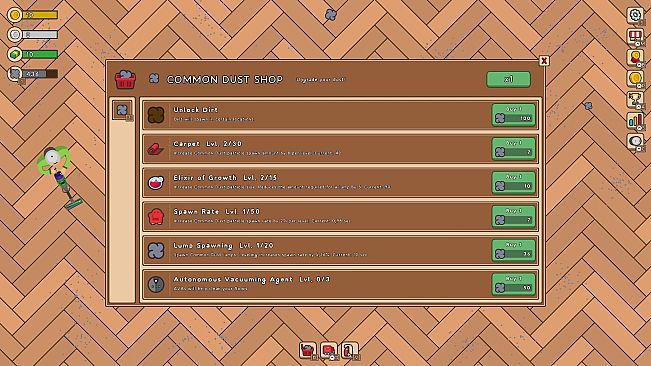 Vacuum Warrior - Idle Game