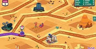 Monster Roadtrip Playable character - Zoe