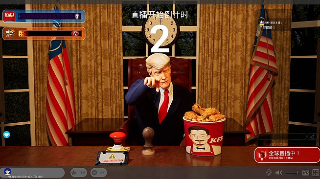Trump Goes Live!