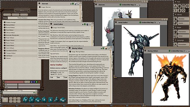 Fantasy Grounds - Esper Genesis 5E Threats Database