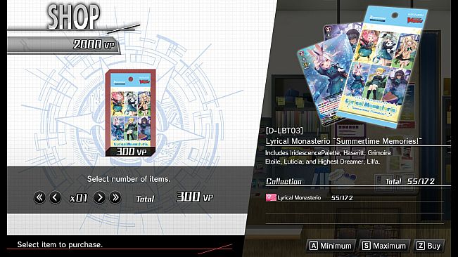 Cardfight!! Vanguard DD: Additional Card Set Vol.2 [D-LBT03]:Lyrical Monasterio ~Summertime Memories!~