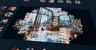 Jigsaw Diorama: The Alchemist and the Eclipse