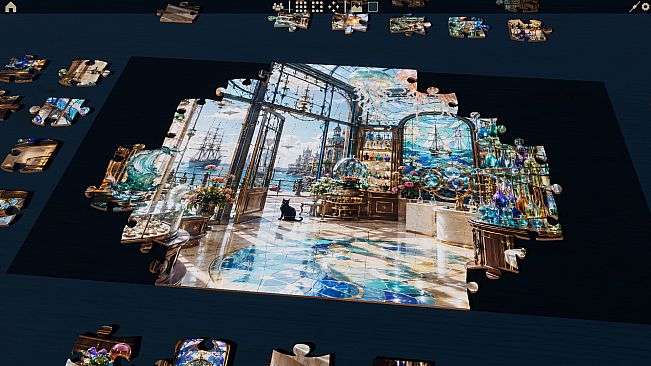 Jigsaw Diorama: The Alchemist and the Eclipse