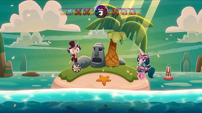 Unicorns on Unicycles