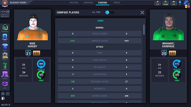 Blackout Rugby - World Cup Edition