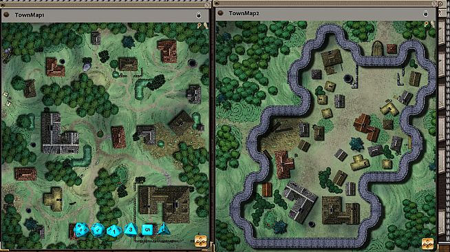 Fantasy Grounds - Town and Village Map Pack by Joshua Watmough (Map Pack)