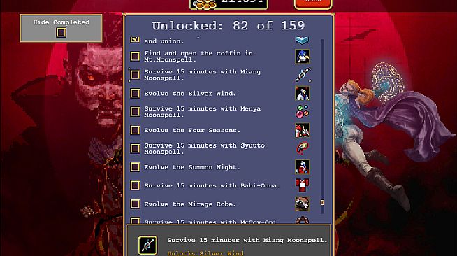 Vampire Survivors: Legacy of the Moonspell