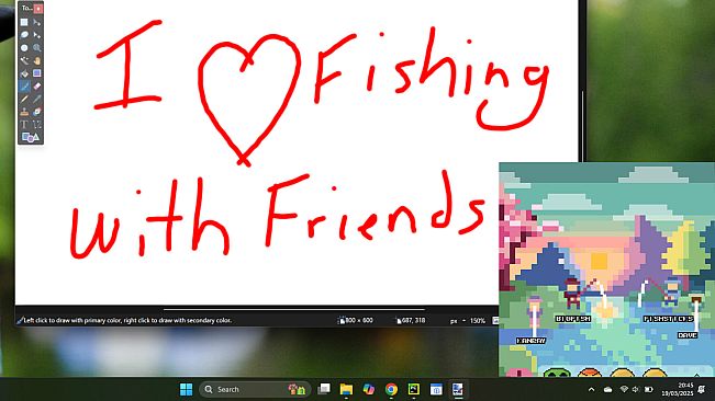 Strange Shores: Social Desktop Fishing
