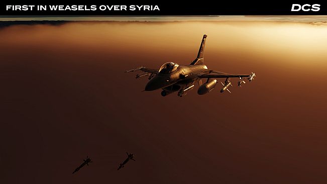 DCS: F-16C First in Weasels Over Syria Campaign by Ground Pounder Sims