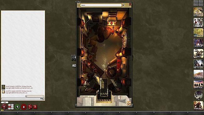 Fantasy Grounds - Conan: Dens of Iniquity & Streets of Terror Geomorphic Tile Set