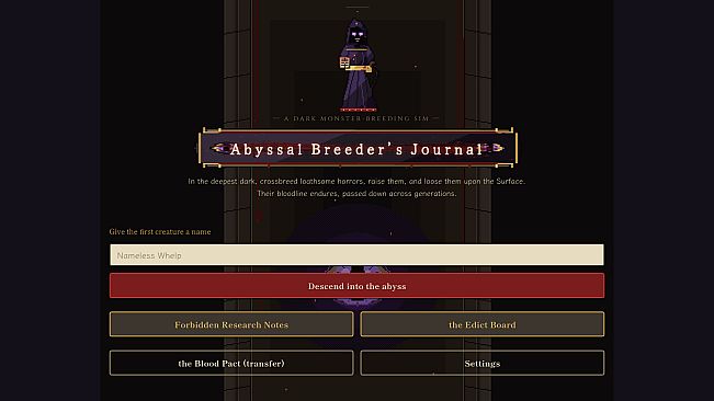 Abyssal Breeder's Journal