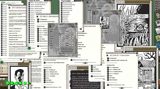 Fantasy Grounds - Call of Cthulhu: Canis Mysterium
