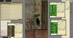 Fantasy Grounds - Pathfinder RPG - GameMastery Map Pack: Rooftops