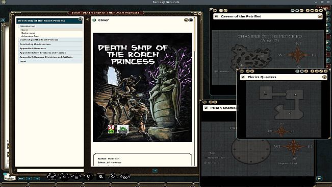 Fantasy Grounds - Death Ship of the Roach Princess