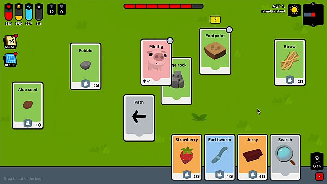 Stack Island - Survival card game
