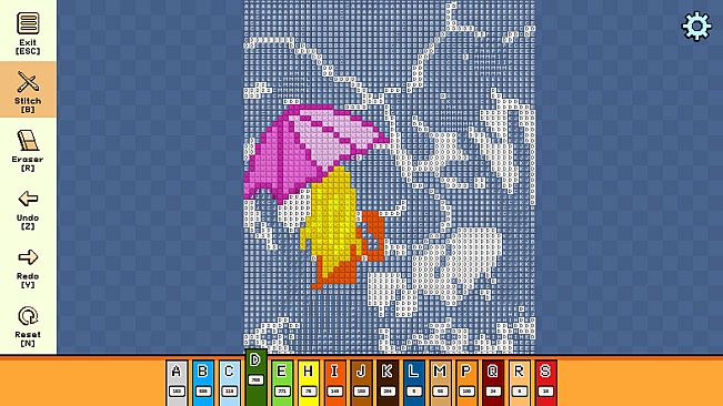 Pixel Cross Stitch - Spring Pack 3
